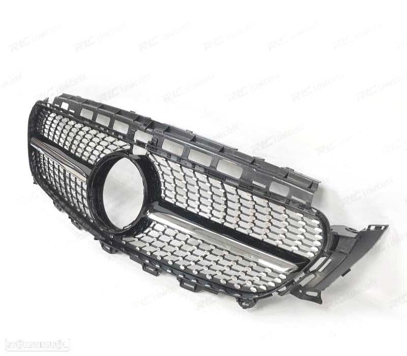 GRELHA FRONTAL MERCEDES W213 S213 C238 16- LOOK DIAMOND CÂMARA - 2