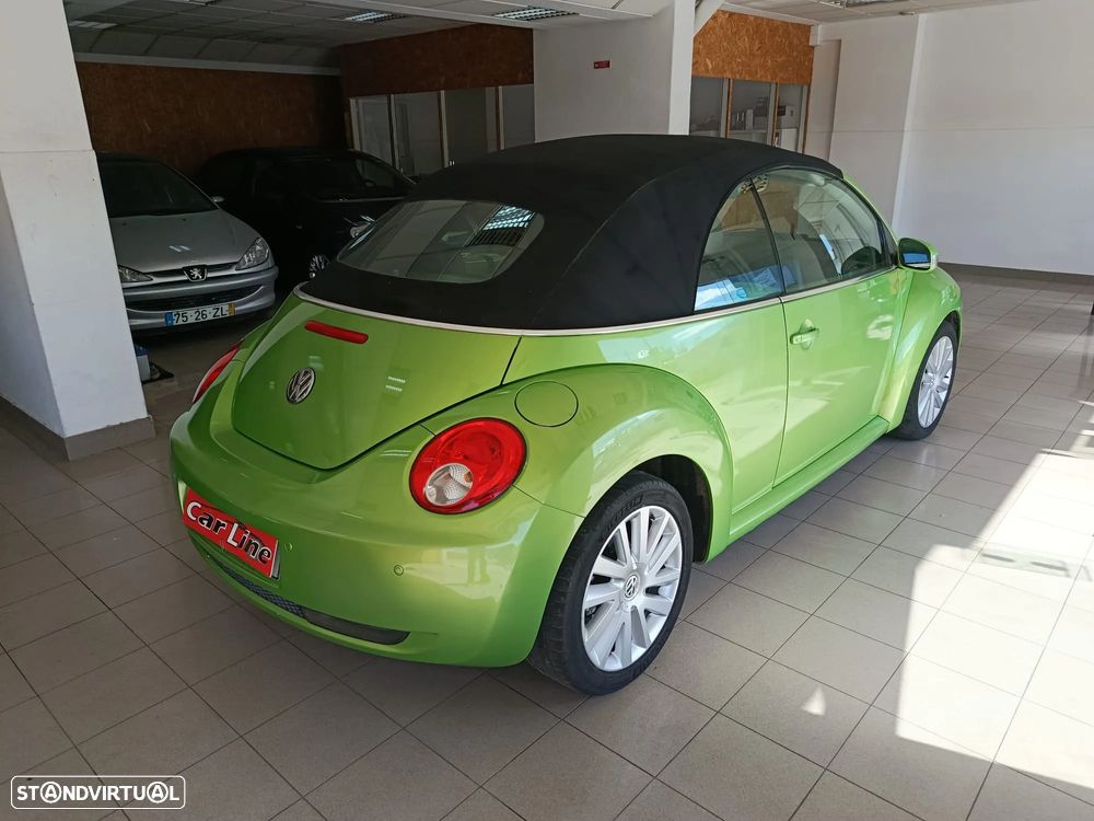 VW New Beetle Cabriolet 1.9 TDi Top Couro - 9