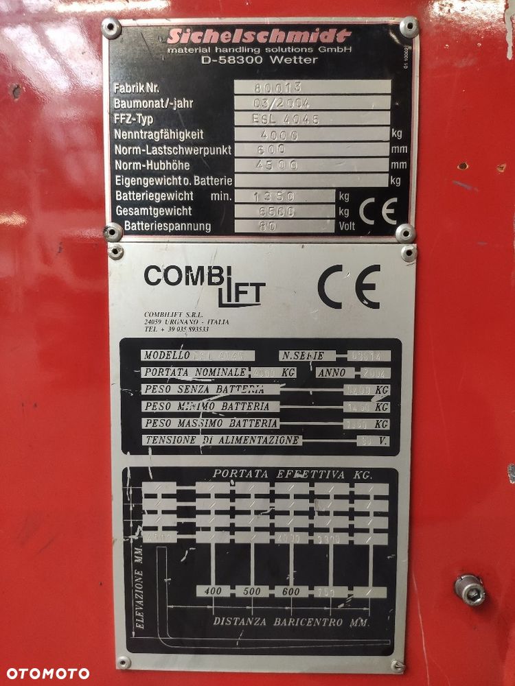 Combilift Wózek czterokierunkowy Sichelschmidt / Combilift - 9
