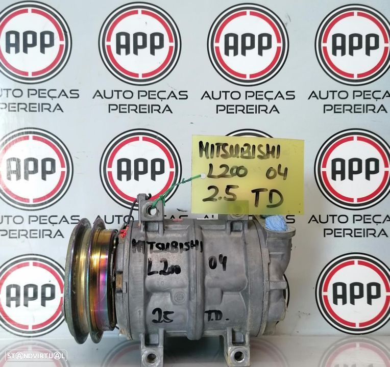 Compressor ar condicionado Mitsubishi L200 2.5 TD de 2004. - 1