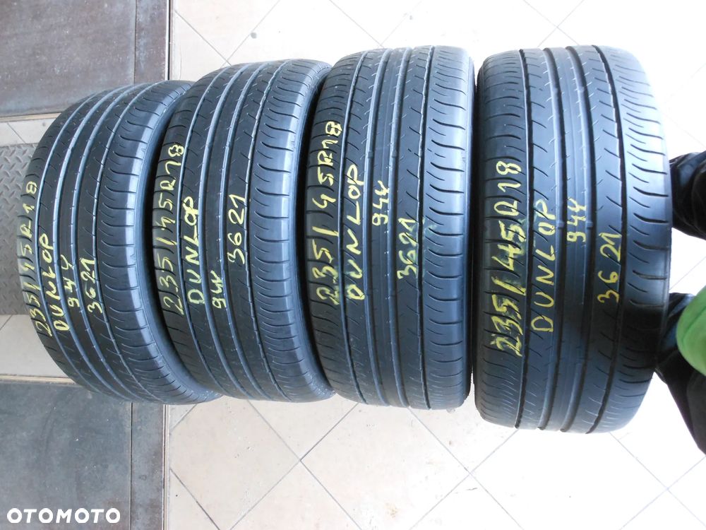 Opony 235/45r18 dunlop sp sport maxx 050 6.5mm lato komplet - 1