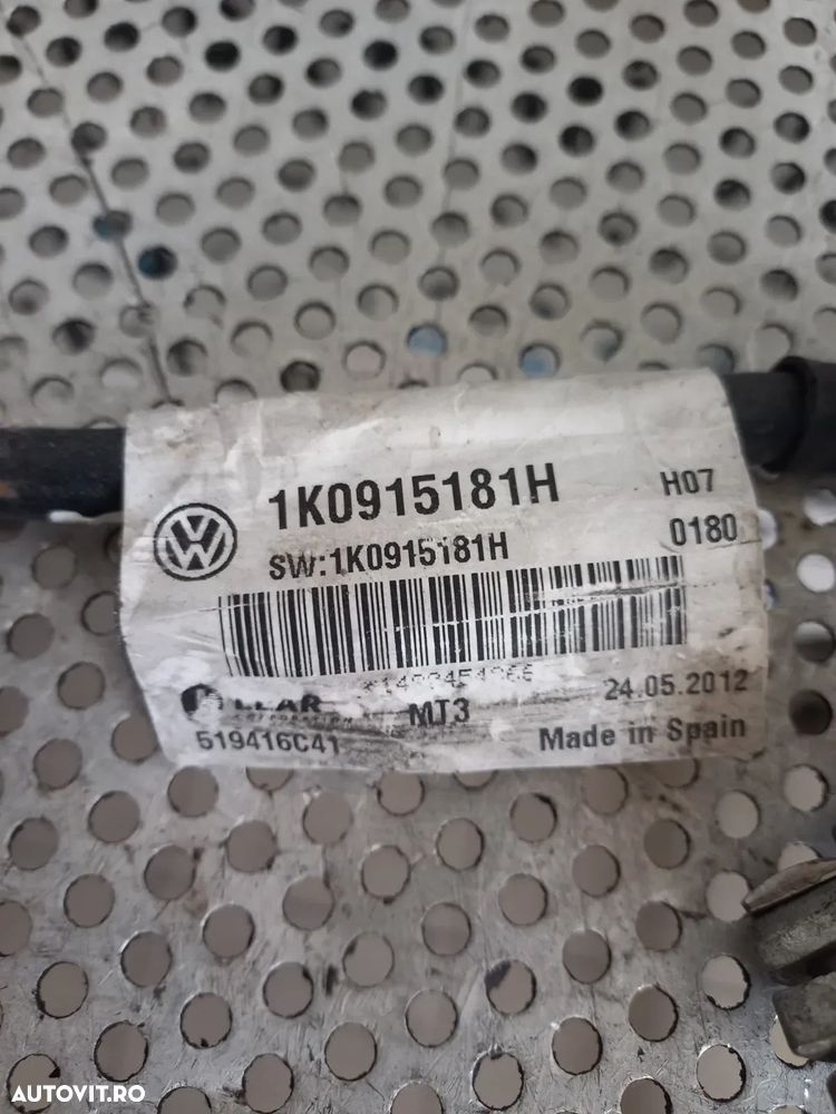 Borna Baterie minus Negativa Vw Passat B7 Golf 6 Jetta Touran Caddy etc An 2011-2012-2013-2014-2015 - 5