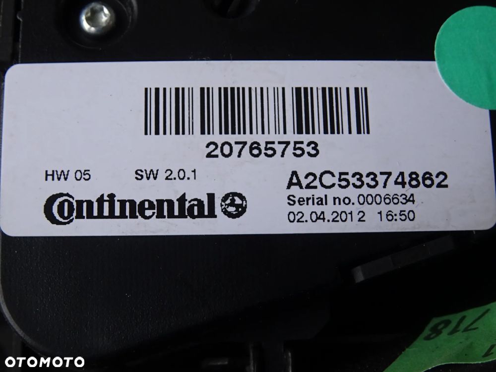 OPEL ZAFIRA C TOURER PANEL KLIMATYZACJI PRZEŁĄCZNIK OGRZEWANIA NAWIEWU - 4