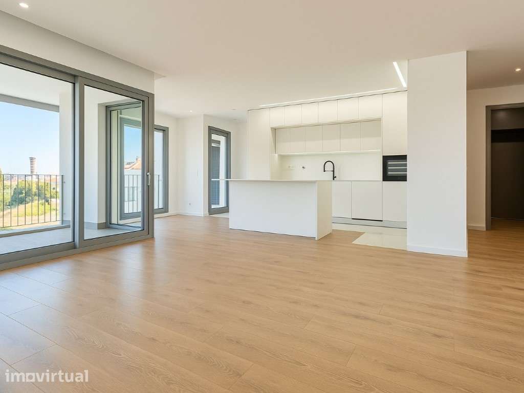 Apartamento T3 | Lugar de Garagem | Arrecadação - Grande imagem: 2/16