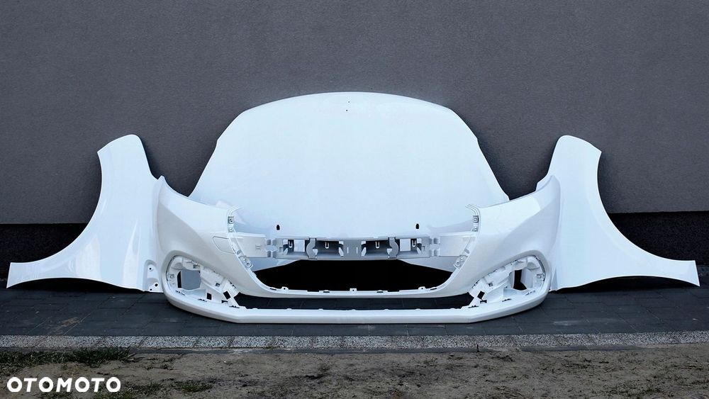 MASKA POKRYWA SILNIKA PEUGEOT 208 12-19 KOLOR BIAŁY EWP EWPB - 8