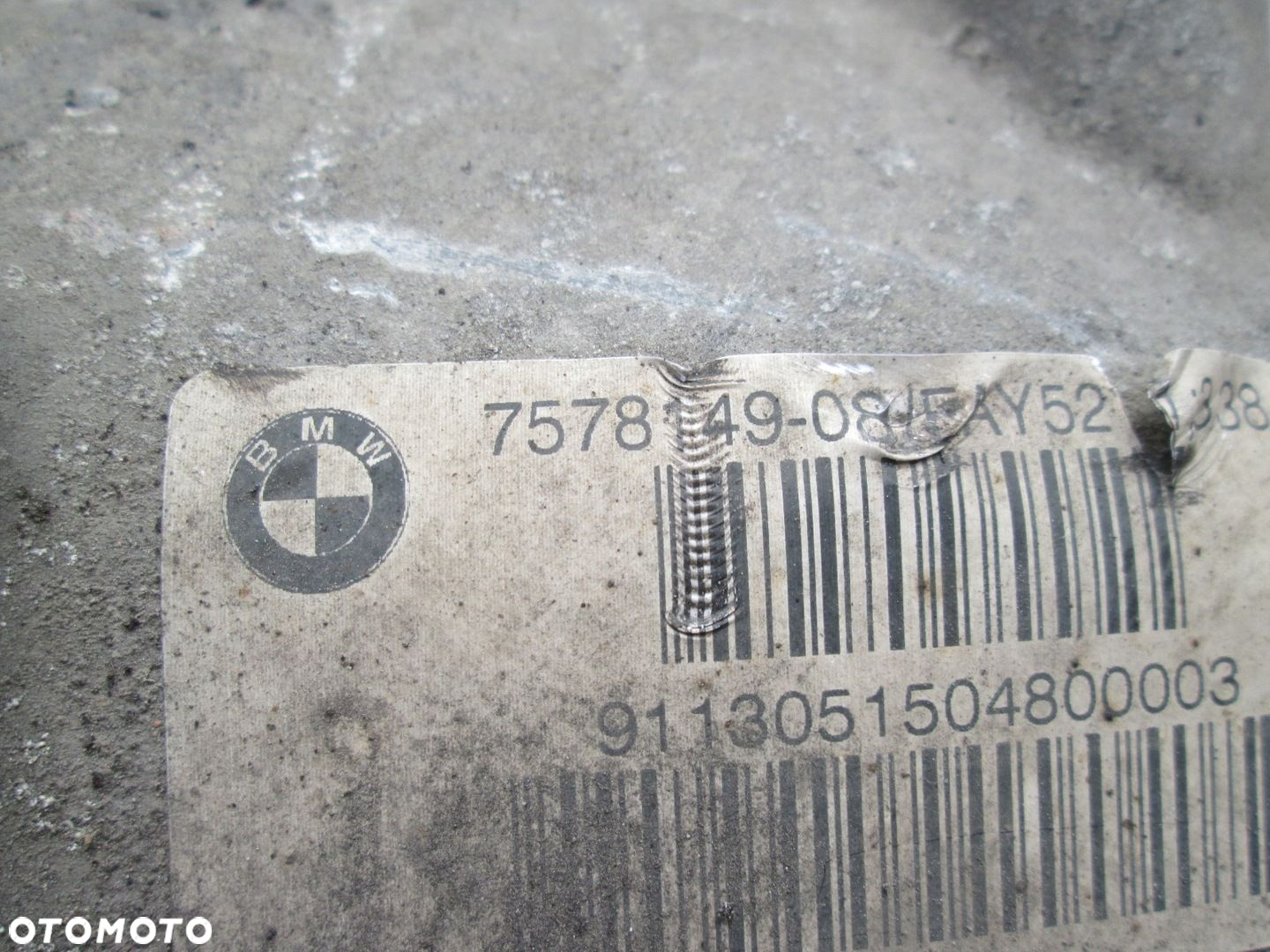 BMW F10 F11 520D MOST TYLNY DYFER DYFERENCJAŁ 3.38 - 4