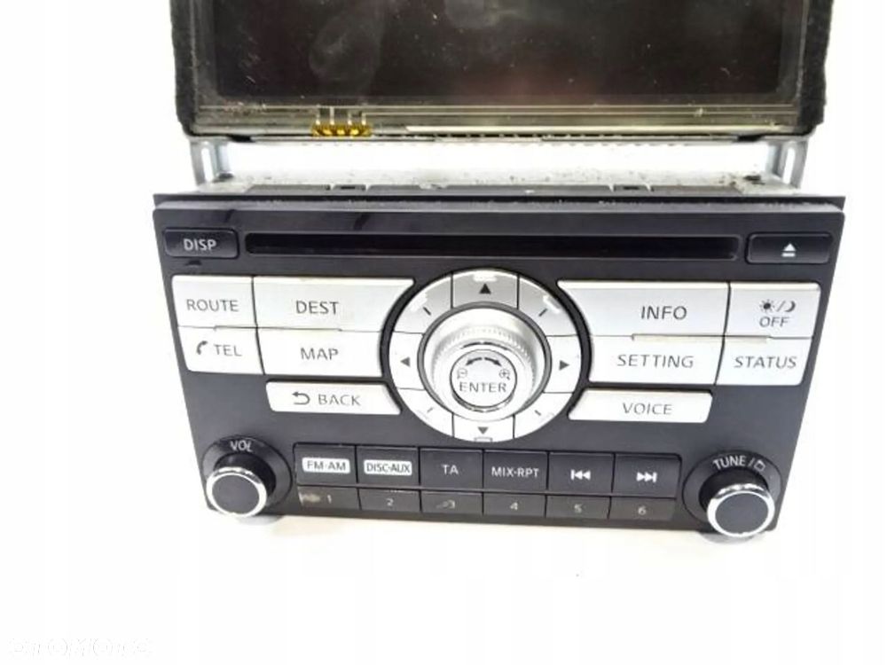 radio cd wyświetlacz nissan x-trail t31 - 6