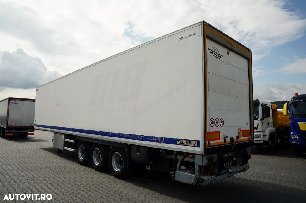 Chereau REFRIGERAT / TRANSPORT VECTOR 1950 MT / MULTIMEMBRE / AXĂ RIDICATĂ / LIFT 2.500 KG  / OBLOANĂ RULANTĂ - 5