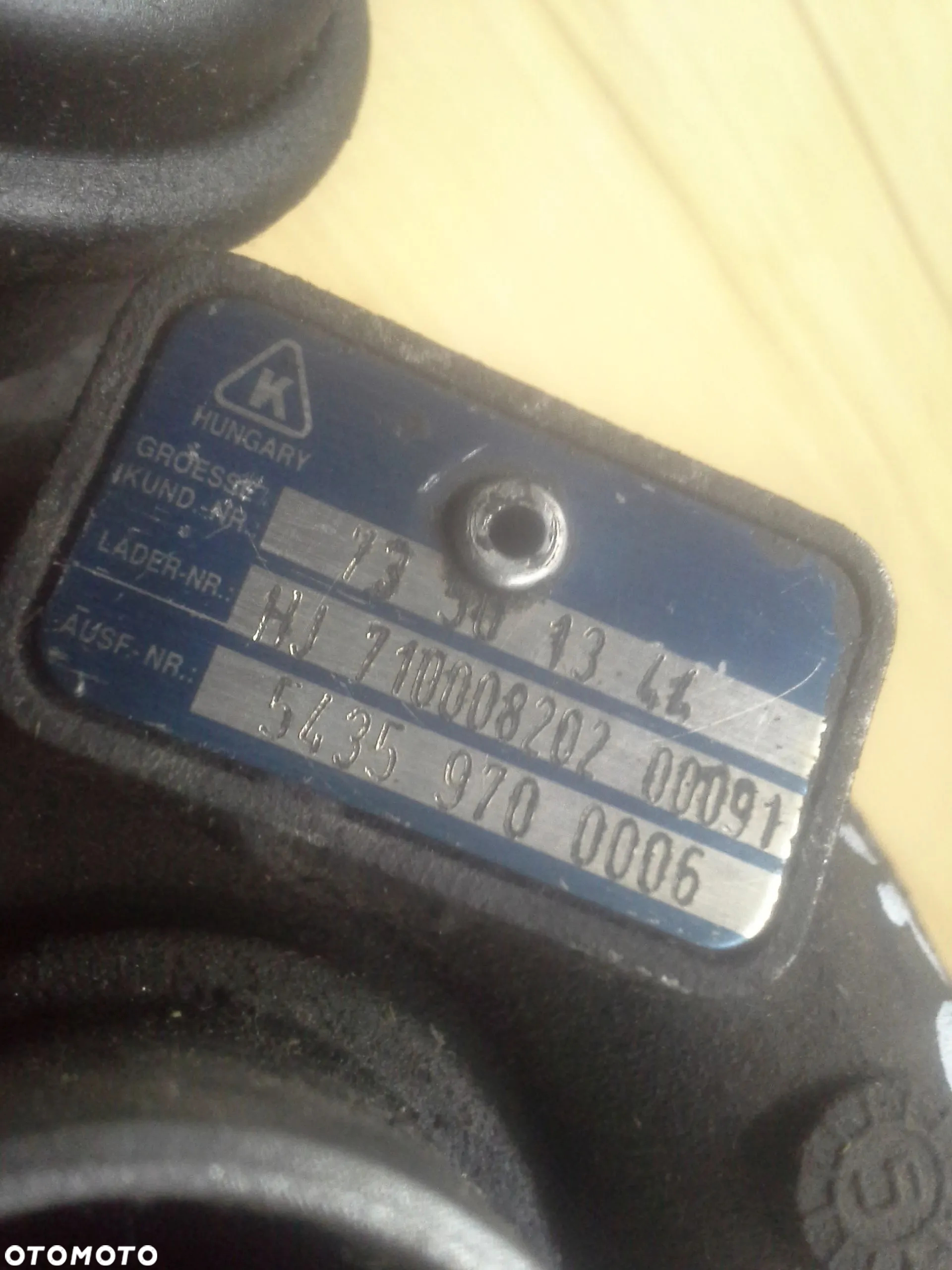 Opel Corsa 1.7 CDTi turbosprężarka 73501344 - 5