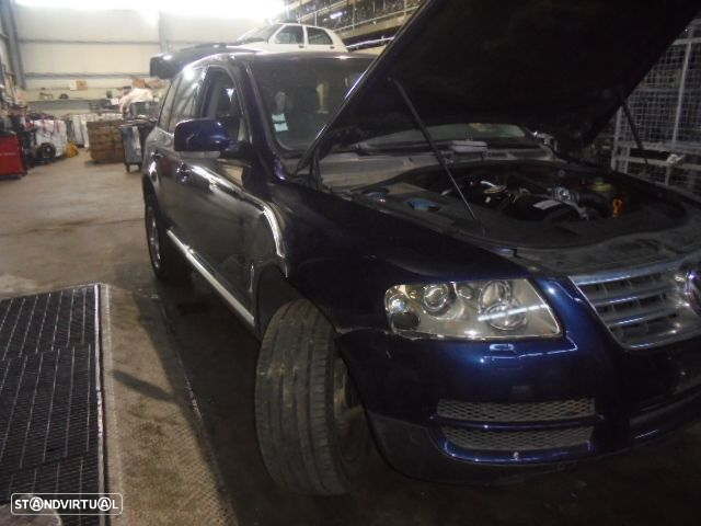Carro MOT: BAC CXVEL: FEA VW TOUAREG 2003 2.5 TDI 174CV 5P AZUL DIESEL - 4