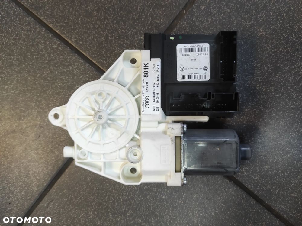 AUDI A3 8P 03-12R MODUŁ DRZWI LEWY PRZÓD 8P0959801K SPRAWNY WYSYŁKA !!! - 1