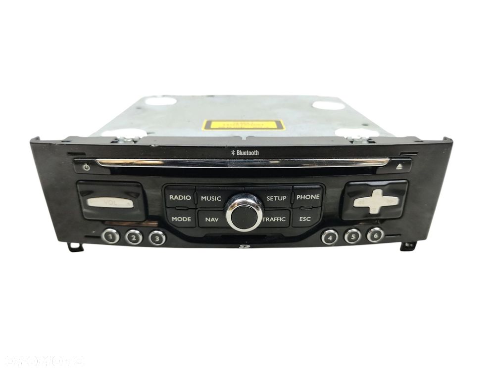 RADIO NAWIGACJA GPS PEUGEOT 308 I T7 (2007-2011) 2.0 HDI 140KM 96661987XN - 5