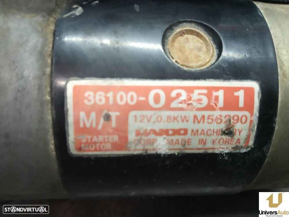 MOTOR ARRANQUE HYUNDAI ATOS 2000 -3610002511 - 4