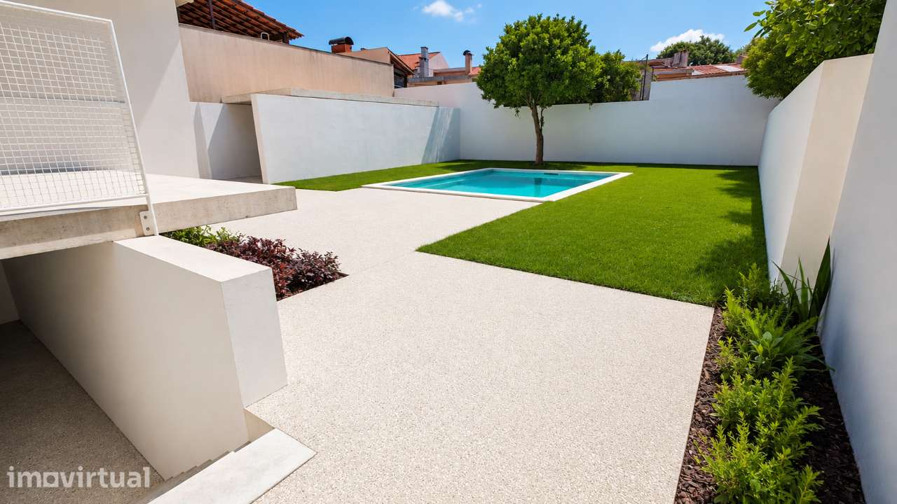 Moradia T3, nova, com piscina em São João da Madeira - Grande imagem: 3/33