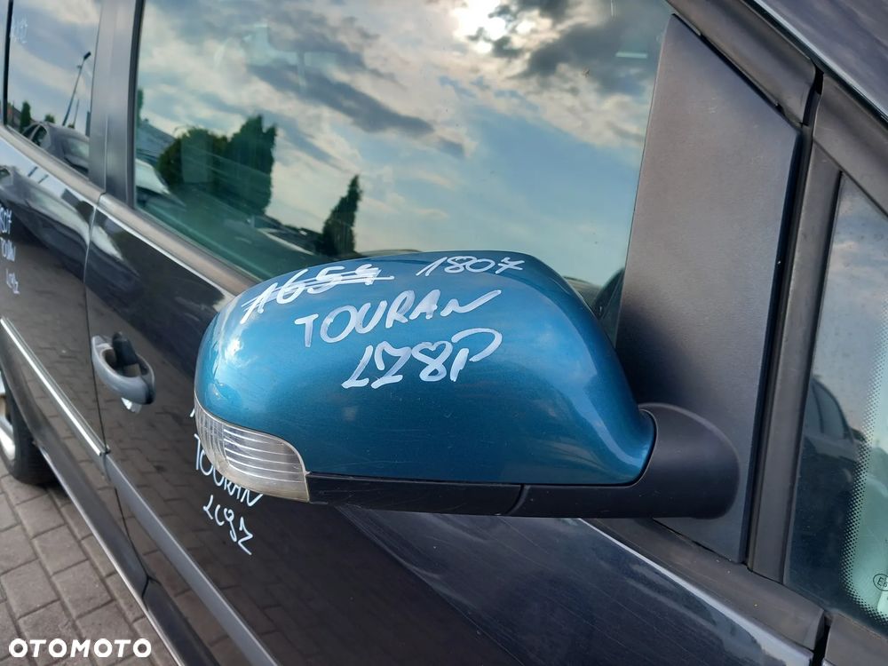 VW TOURAN LUSTERKO PRAWE PRZEDNIE PRAWY PRZÓD KOLOR: LZ8P - 1