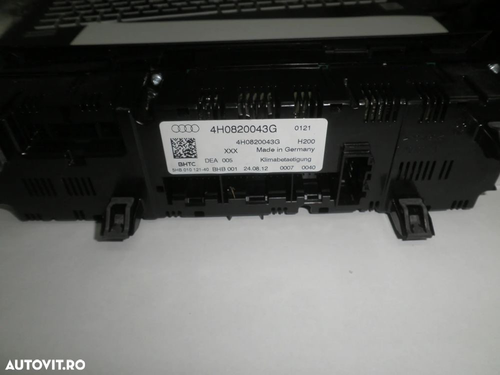 Panou clima Audi A8 2012 4H0820043G - 2