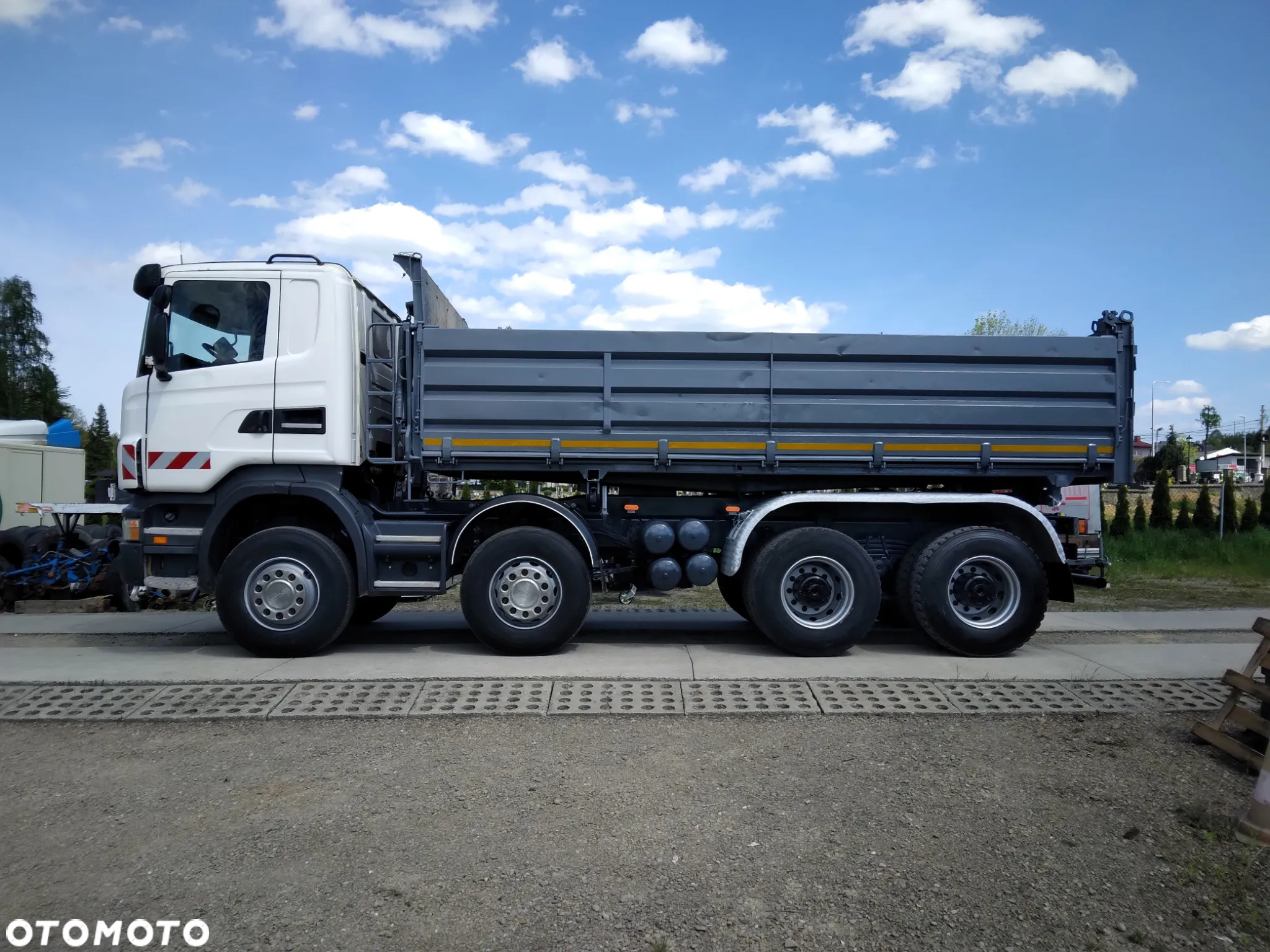Scania R420 8X4 resor faktura vat - 2