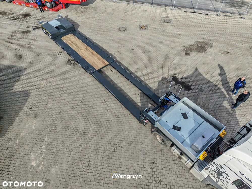 MAX Trailer 2 osiowy tiefbett, lowbed, zawieszenie pneumatyczne - 5