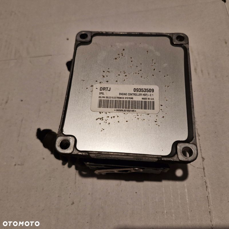 STEROWNIK OPEL ASTRA ZAFIRA 09353509 DRTJ HSFI-2.1 - 1
