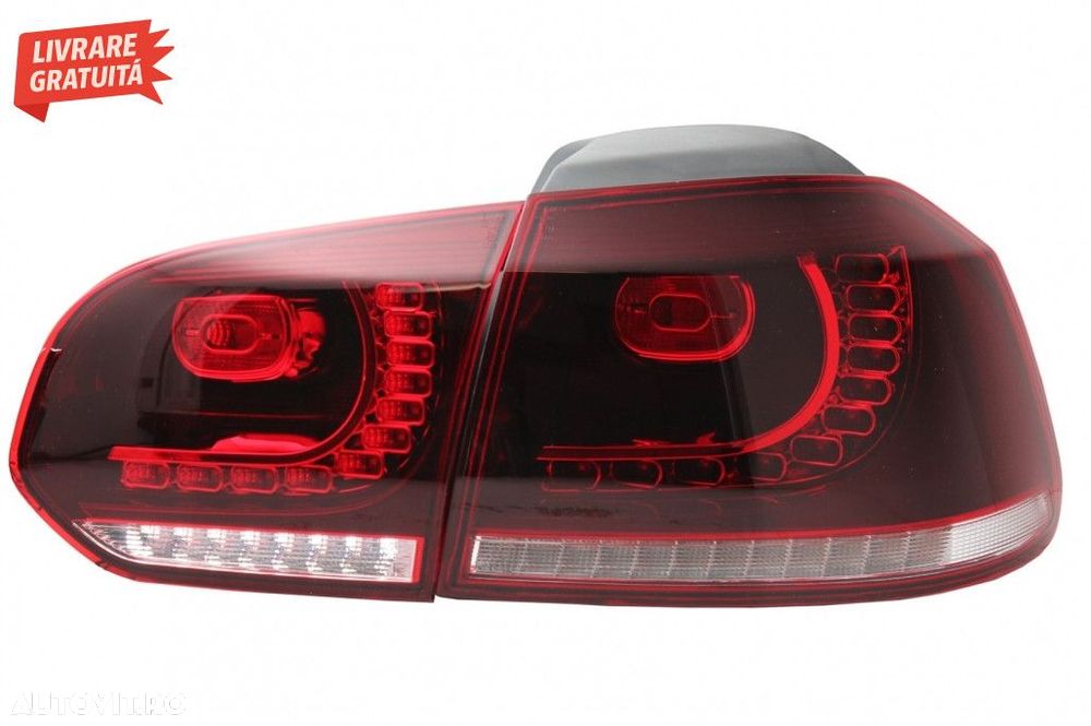 Stopuri Full LED VW Golf 6 VI (2008-2013) GTI R20 Design - 4