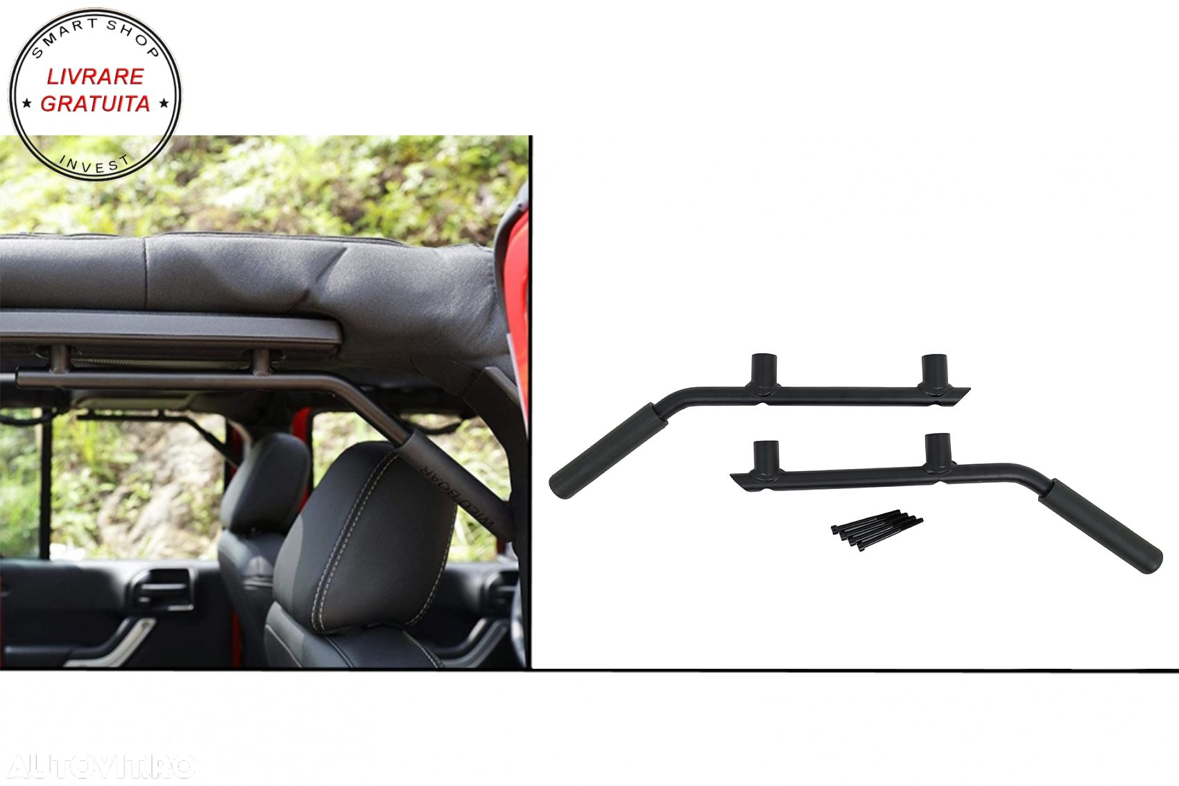 Manere prindere fata si spate Jeep Wrangler III SUV JK (2007-2017)- livrare gratuita - 11