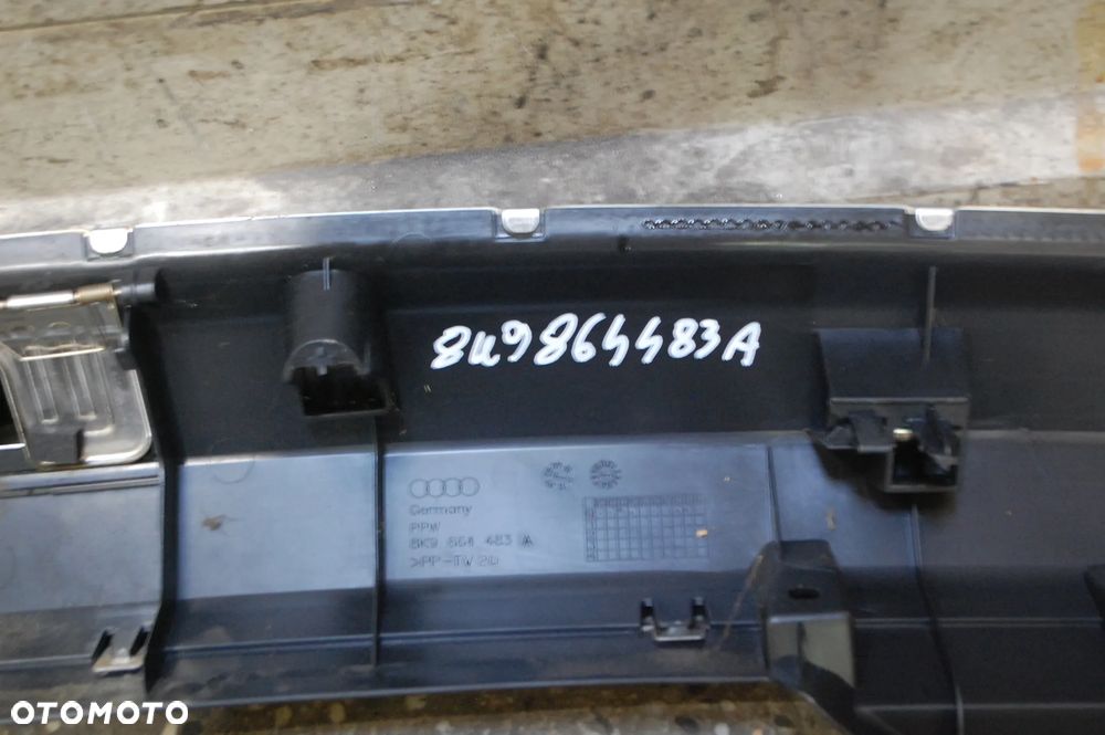 OSŁONA PROGU BAGAŻNIKA TYŁ TYLNA 8K9864483A AUDI A4 B8 KOMBI - 5