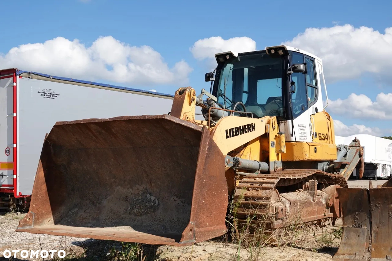 Liebherr R 634 / ŁADOWARKA CZOŁOWA / NA GĄSIENICACH / ZRYWAK TYŁ / 2007 ROK - 8