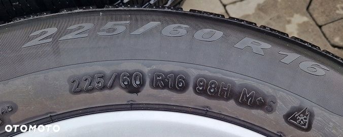audi a6 c6 c7 koła felgi opony zima 6mm 225/60/16r - 3