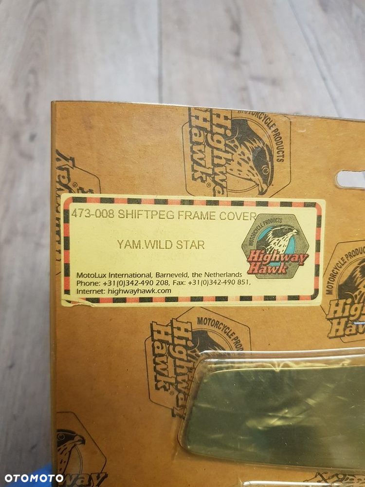 Zestaw chromowanych osłon Highway Hawk Yamaha Wild Star - 7