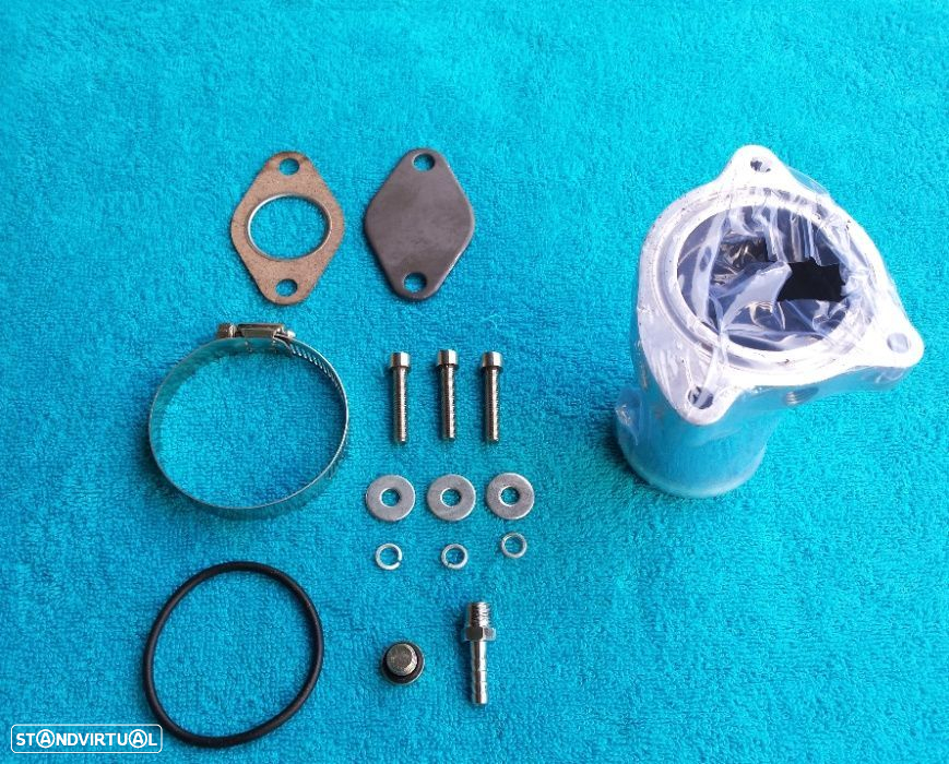 Supressor EGR Motores Grupo VAG 1.4 1.9 TDI PD 75cv 115cv VP 90cv 110cv - 51mm Cinzento - 3