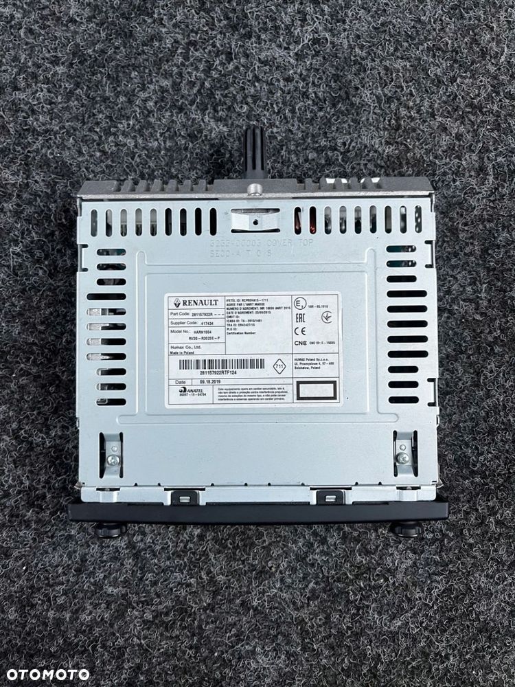 radio radioodtwarzacz mercedes citan 281157922R - 6
