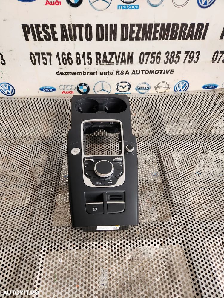 Condola Centrala Butoane MMI Audi A3 8V An 2013-2014-2015-2016-2017-2018-2019 Volan Stanga Europa C - 1