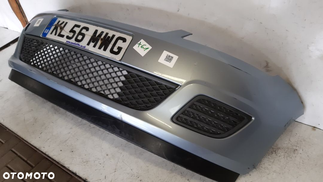 + ZDERZAK PRZÓD PRZEDNI DO FORD FIESTA MK6 VI LIFT FL J4 BŁĘKITNY - 3