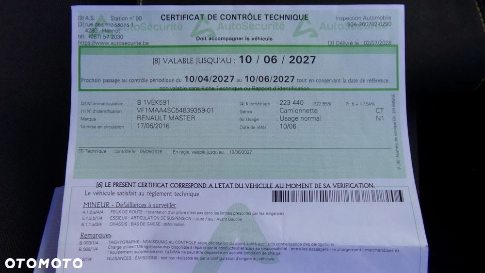 Renault MASTER 2.3 125KM * KLIMA * BRYGADÓWKA 7 OSÓB * SERWIS ! ZADBANY ! - 24