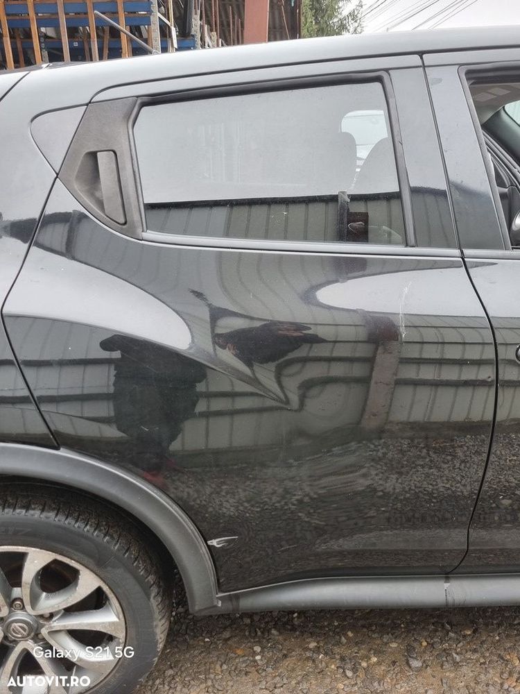 Usa Dreapta Spate Nissan Juke 2010 - 2014 SUV 4 Usi Black Metalizat Z11 (1434) - 1