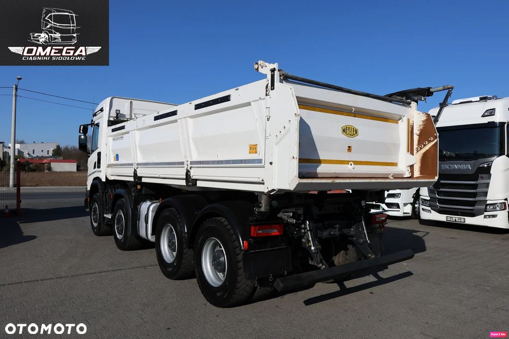 Scania G 460 / 8X4 / WYWROTKA MEILLER 3S / BORDMATIC - 4