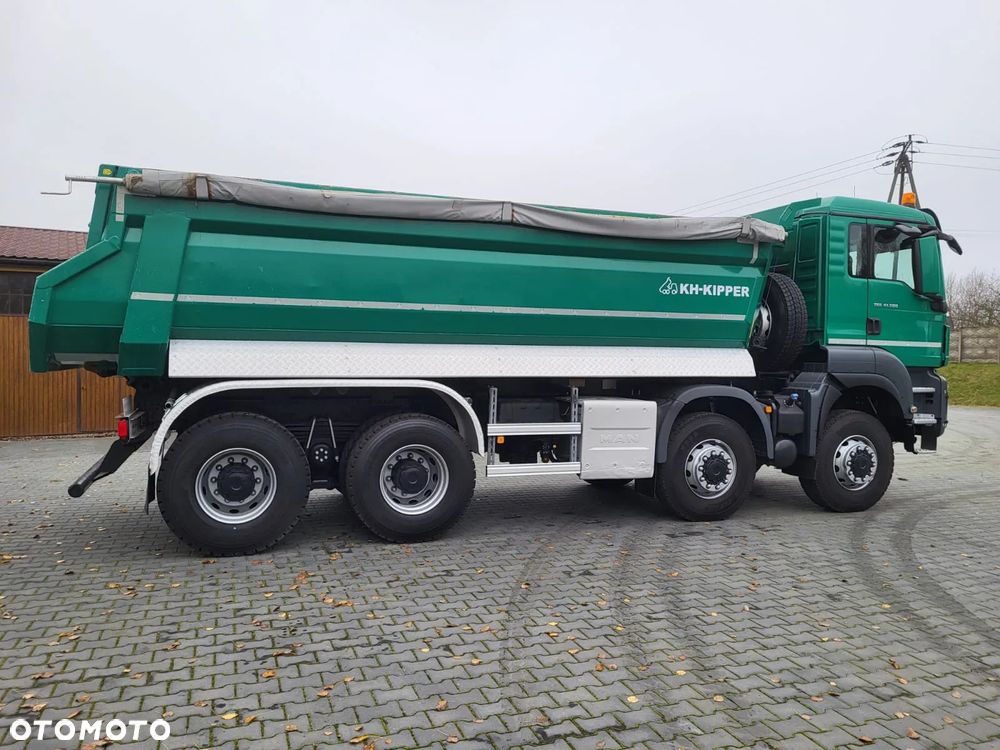 MAN TGS 41.500 8x8 KH KIPPER Manual Salon Polska Idealny - 8