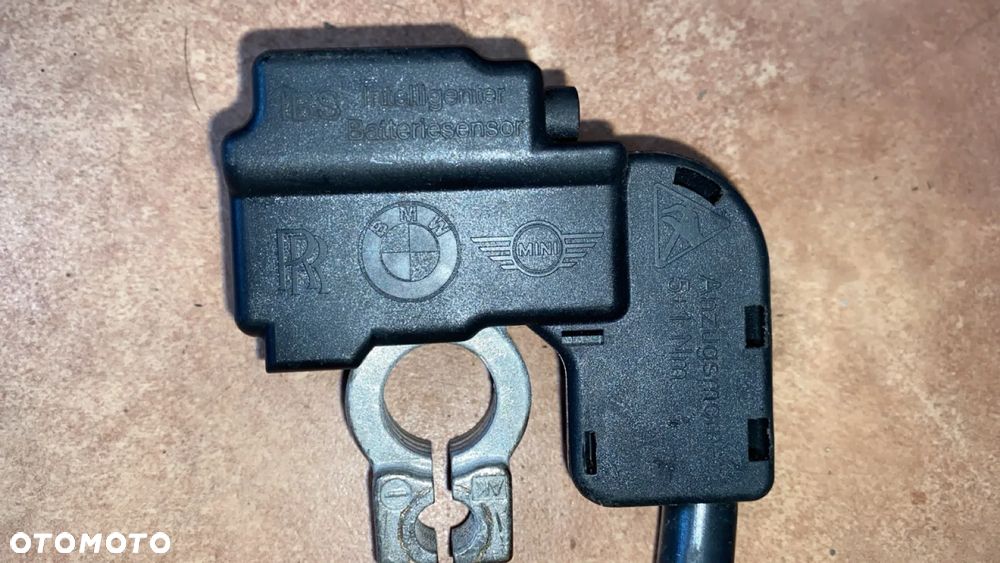 BMW E70 E71 E72 KLEMA MINUS PRZEWÓD IBS AKUMULATORA 9215954 - 2