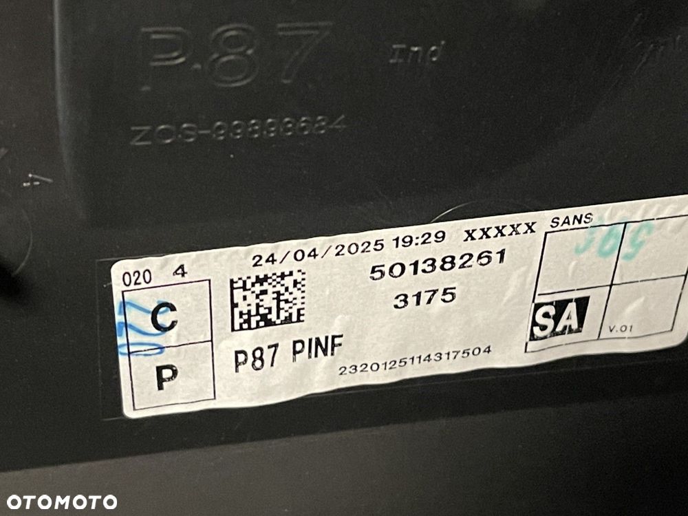 FABRYCZNIE NOWA ORYGINALNA KLAPA BAGAŻNIKA PEUGEOT 5008 II 2 P87 16-24 9814790977 - 11