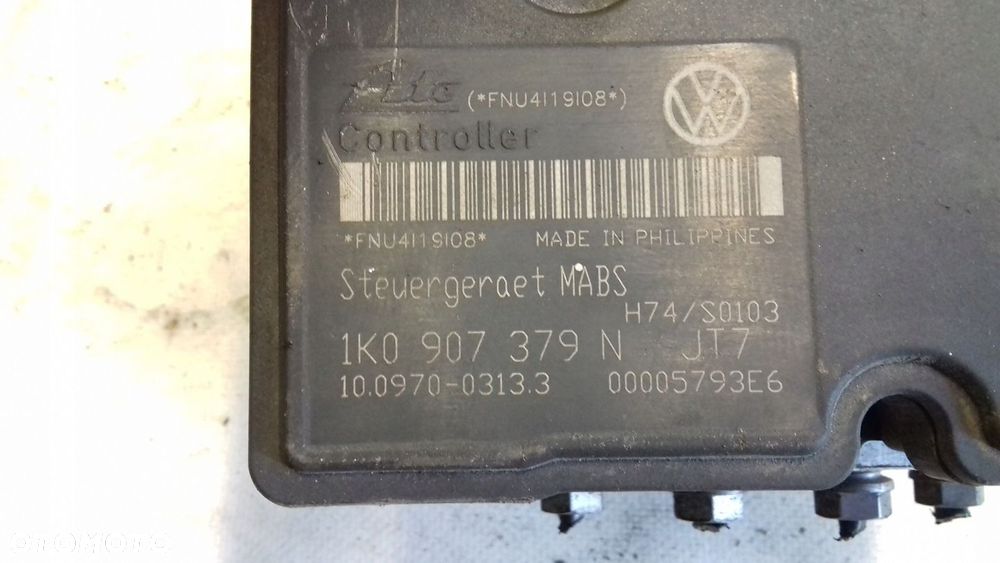 POMPA ABS 1K0614117F 1K0907379N SKODA OCTAVIA II 1.6 MPI 04- - 4