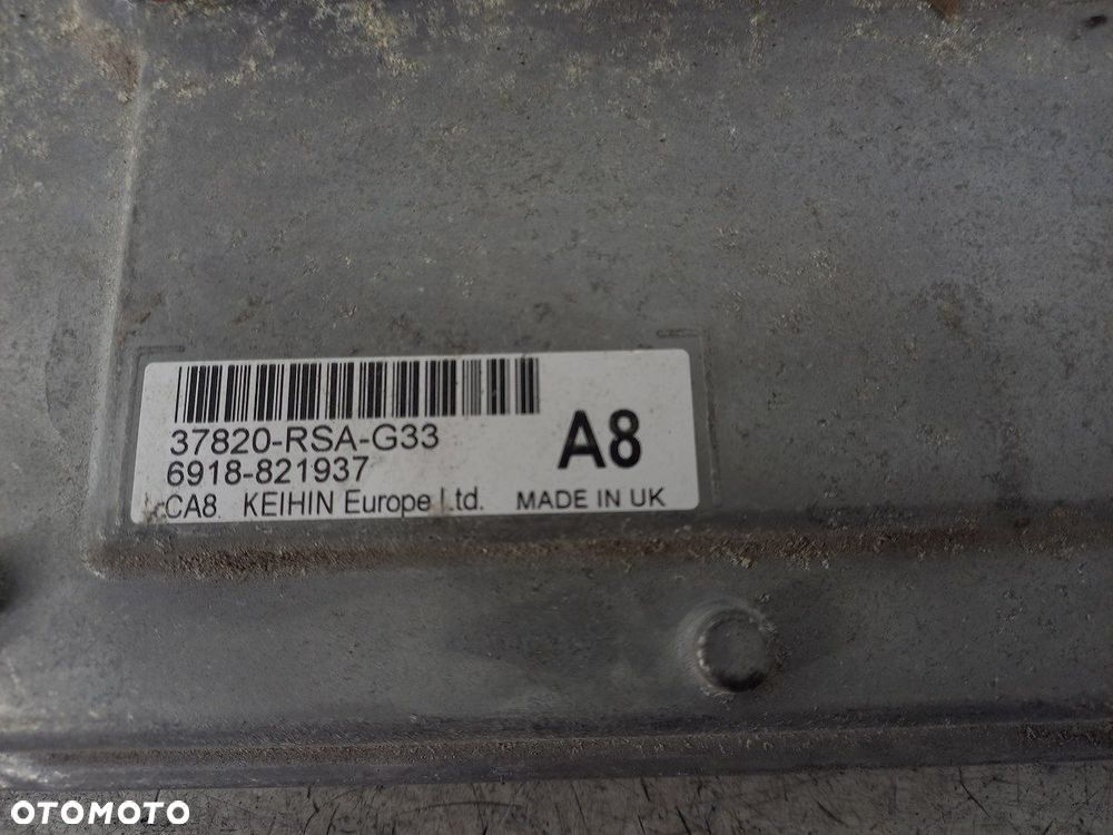 KOMPUTER, STEROWNIK HONDA CIVIC VIII 37820-RSA-G33 1.8 16V - 4