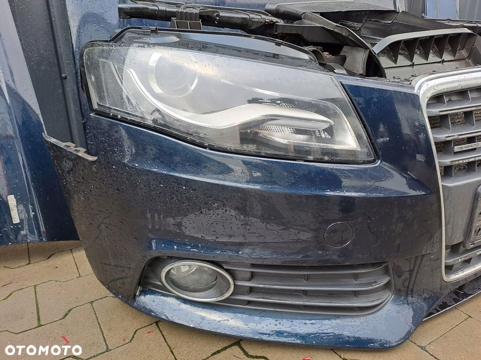 audi a4 b8 8k 08-11 maska zderzak błotnik xenon pas lz5a europa - 3