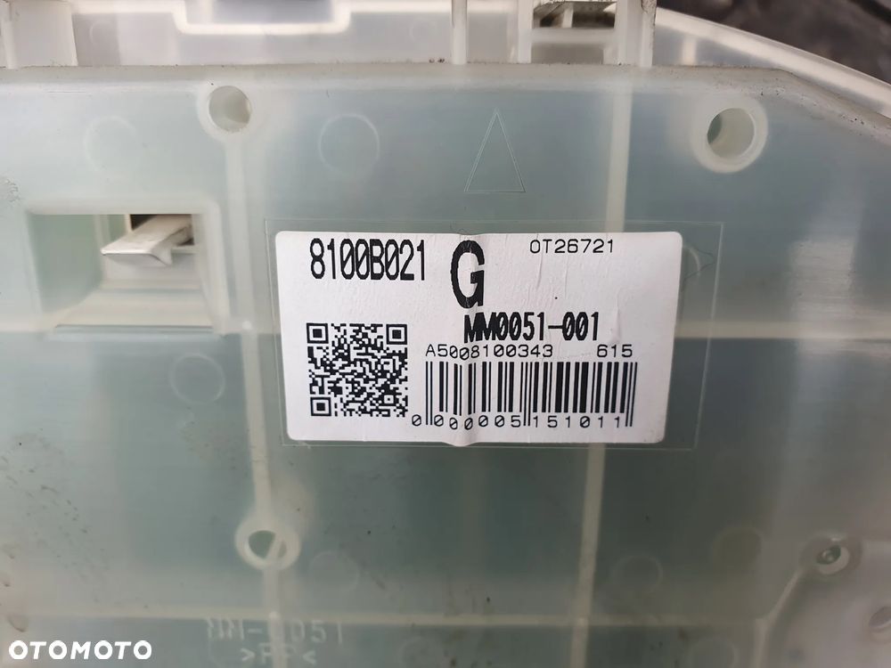LICZNIK MITSUBISHI COLT VI FL 8100B021G MM0051-001 1.3 16V EUROPA - 4