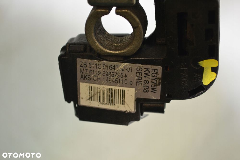 BMW E90 E91 E92 E93 LCI KLEMA MINUS PRZEWÓD IBS AKUMULATORA 9164352 6986795 - 7