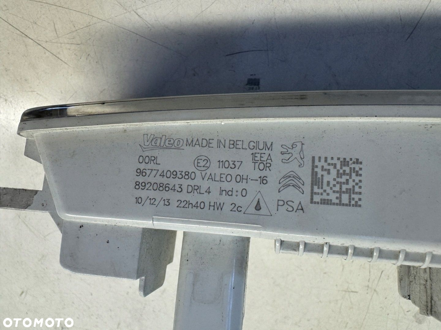 CITROEN PEUGEOT HALOGEN LED DRL 9677409380 - 7