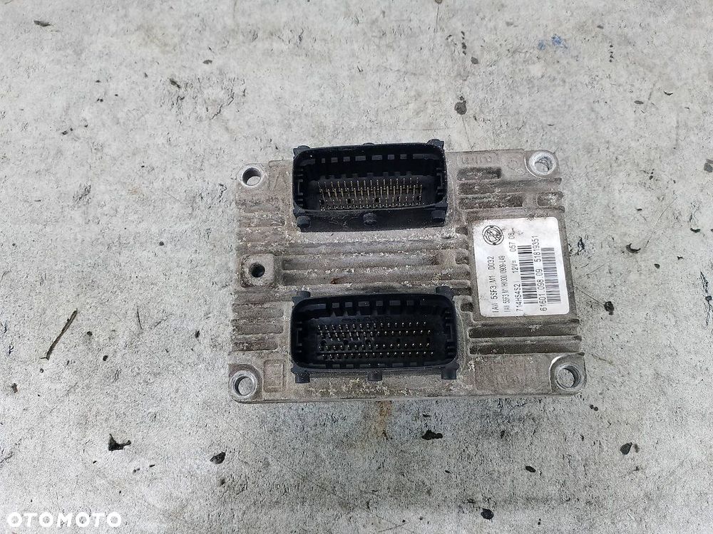 KOMPUTER, STEROWNIK FIAT GRANDE PUNTO 51819351 61601.098.09 1.2 8V - 4