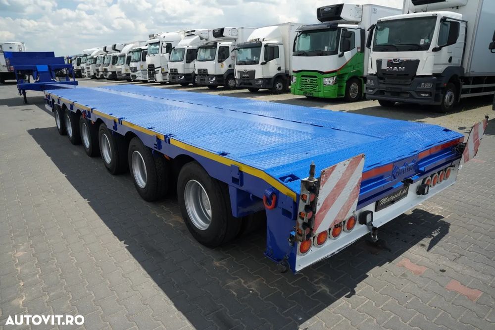 Nooteboom BETON JOS / MCO / EXTENSIBIL / 6 AXE / MTA: 85 TONE / AXE DE DIRECȚIE / SUPORT / 22,5 M / SAF - 9
