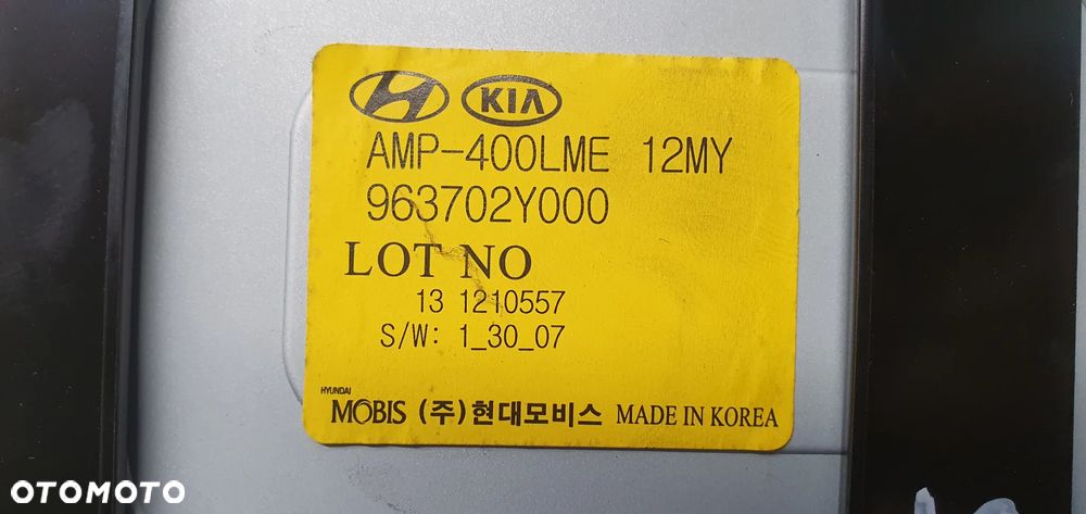 Wzmacniacz radia nawigacji Hyundai ix35 963702Y000 - 5