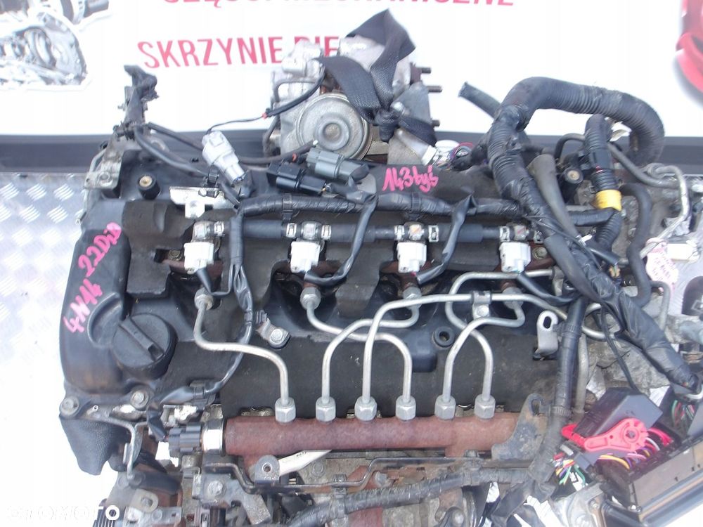 SILNIK KOMPLETNY MITSUBISHI OUTLANDER 2.2 DID 150KM 4N14 143 TYS BEZ FAZ - 2