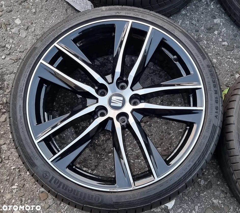 koła Lato Seat Leon Cupra FR 235/35R19 235/35/19 Continental SportContact 7mm 91Y 5x112 - 2